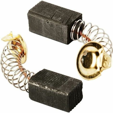 Spazzole di carbone per la sostituzione di motori elettrici, 13 mm x 7,5 mm x 6,5 mm, 2 pezzi (1/4)