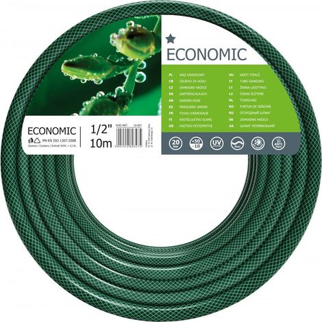 cellfast 10-007 Tubo da giardino economico de, verde, 1,27 cm