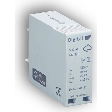 Cartouche Pf AC Imax40kA/Type II Phase - Digital electric 08212