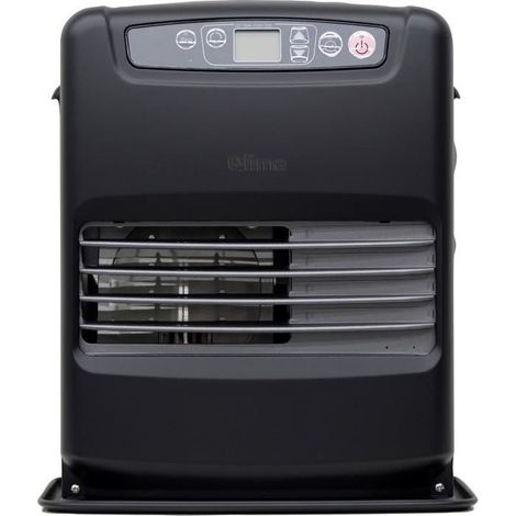 Stufa a petrolio elettronica - QLIMA - 2500 W - Serbatoio 5 L - Programmabile - Nero (1/2)