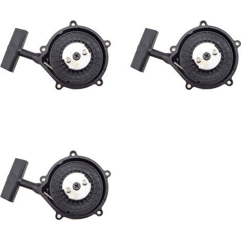 Trois démarreurs manuels à corde pour moteurs GY6 150cc, 180cc, 200cc, 250cc et 260cc, adaptés aux VTT/UTV Jinlang JLA-925E et JLA-931E. (1/4)