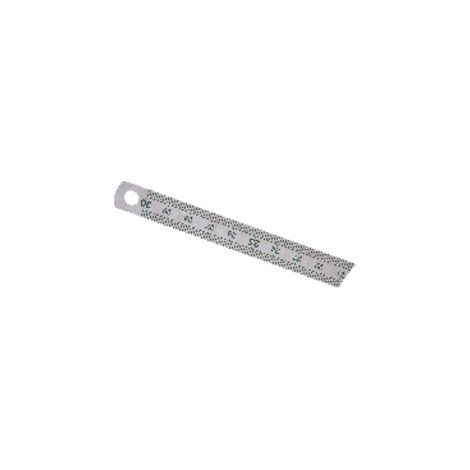 réglet en inox de 30 cm