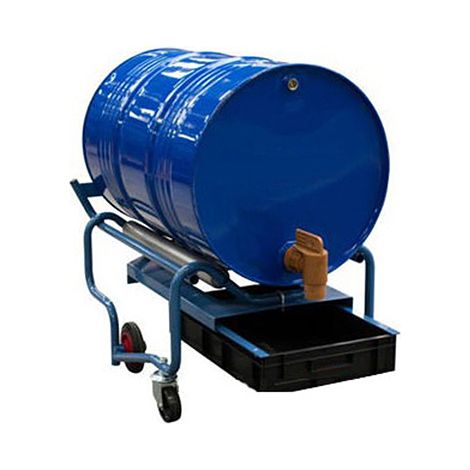 Cantiere con fusti senza timone di movimentazione - 830x665x570 mm - 840007561