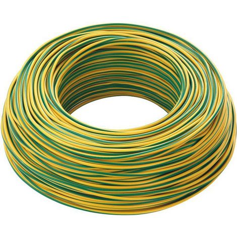 CAVO ELETTRICO 1X1,5MM FS17 450/750V GIALLO/VERDE - 100MT - BIGMAT