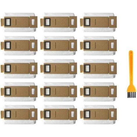 Lot de 15 sacs d'aspirateur avec brosse pour aspirateur S7 S7 T7s T7s Plus (1/3)