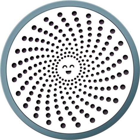 QAZQA 1 Bouchon de Vidange de Douche, attrape-cheveux, bonne prise en main, facile à nettoyer, filtre à cheveux en maille en acier inoxydable (1/5)