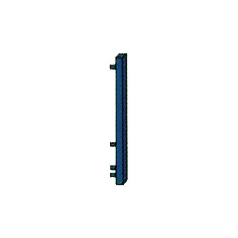 Soporte para panel de chapa H de 85 cm de largo 1 m + tornillería