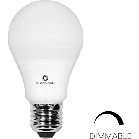 Ampoule LED Standard 12W E27 Dimmable, Style Rétro, 360°, 2700K, 1100lm, Variateur Triac, Intérieur IP40, Beneito & Faure Professional. (134)