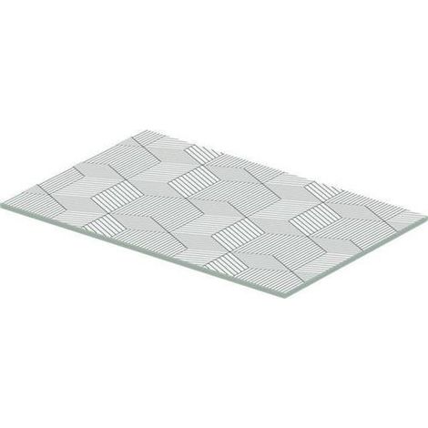 DURAVIT 0099688700 Insert en verre pour consoles métalliques