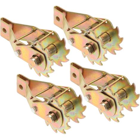 Tensor de cable de acero inoxidable de 4 piezas con engranajes para cercas de alambre. (1/5)