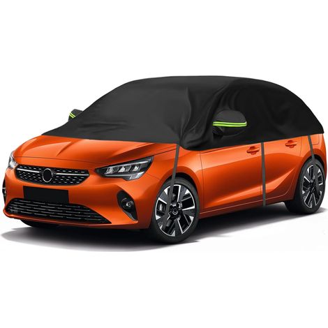 Car Cover Replacement for Corsa D Clio Universal Half Car Cover Sun Resistant Half Cover Garage UV Resistant for Outdoor and Indoor (1/5)