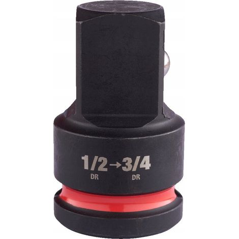 Chiave milwaukee impact socket adapter cromo-molibdeno 11.4 x 8.1 cm
