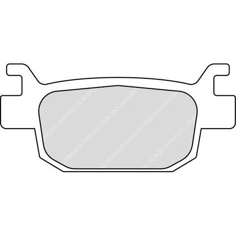 Plaquette de frein Semi-Métal Eco-Friction Route - R90