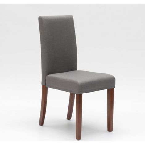 Silla tapizada de madera henriksdal para ceremonias y eventos Comfort Luxury - Gris (1/5)