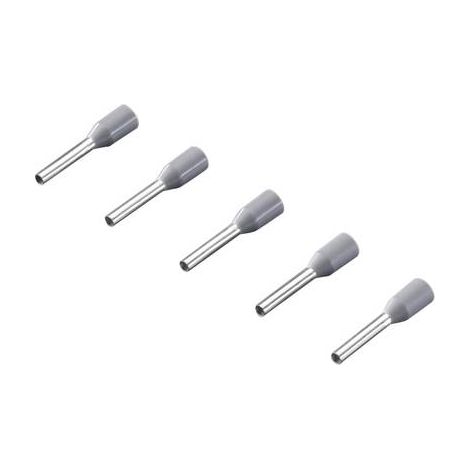 EMBOUT SIMPLE DEXTRÉMITÉ DE CÂBLE RITTAL AS 4050.731 1 X 0.75 MM² X 8 MM PARTIELLEMENT ISOLÉ GRIS 500 PC(S)