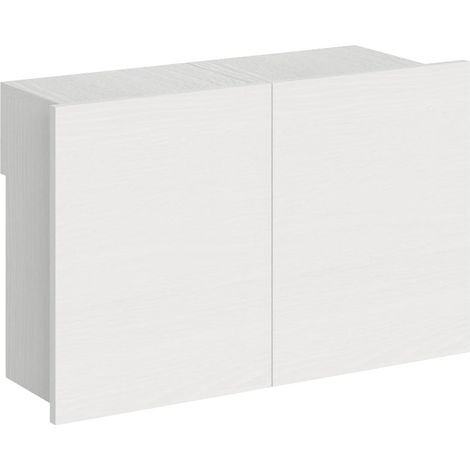 Panca Allungabile Inferiore 72-300x26x45 cm Evolve Bianco Frassino (1/5)