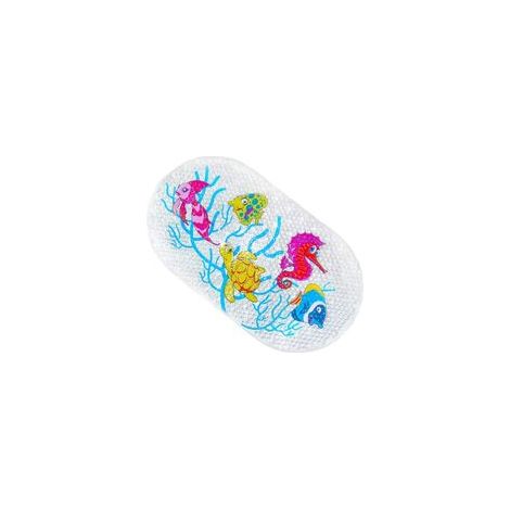 Tapis de bain antidérapant pour enfants, ventouses puissantes, 39 x 69 cm, PVC écologique – (1/5)