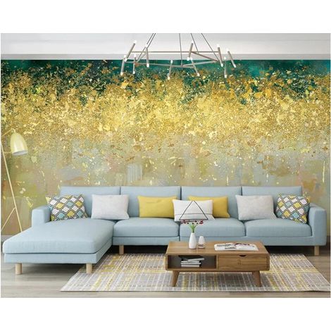 Papier peint art deco eclat d or abstrait - 150 x 250 cm (1/2)