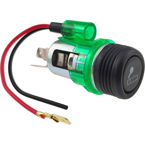 Prise allume-cigare encastrée 12V-24V (1/2)