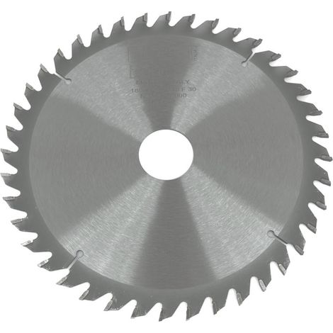 FIRST ITALIA Lame de Scie Circulaire HM D. 180 x Al. 30 mm avec denture alternée - 40 dents - Épaisseur 2,5/1,6 mm - Idéale pour Bois tendre et Exotique (1/2)