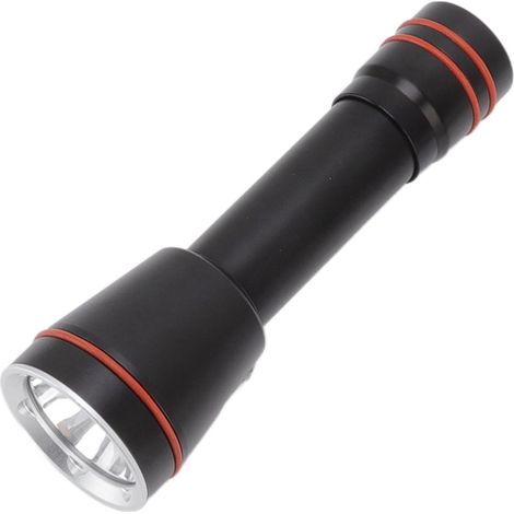 Torche de plongée L2 5000LM, lampe sous-marine étanche IPX8 100m, éclairage portable pour plongée et photographie, corps en aluminium, sans batterie (A21) (1/5)