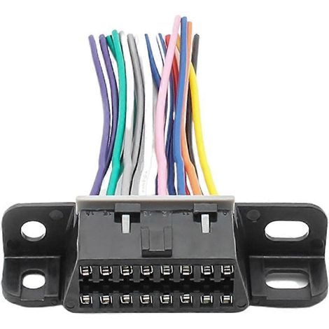 16-poliges OBD2-Kabel, weiblicher Verlängerungsstecker, OBD2-Adapterkabel