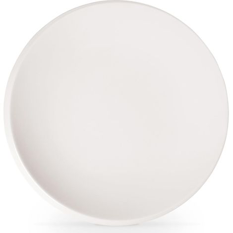 Assiette Plate Blanc, Lave-Vaisselle, Compatible Micro-Ondes, Vaisselle en Céramique, Porcelaine (1/5)