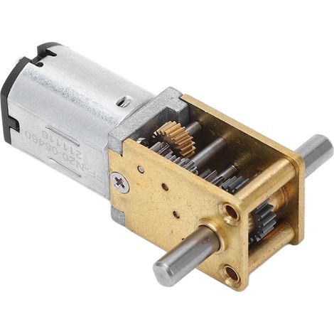 Hochdrehmomentstarker Schneckengetriebemotor, 12 V DC, 200 U/min für Maschinen. (1/5)