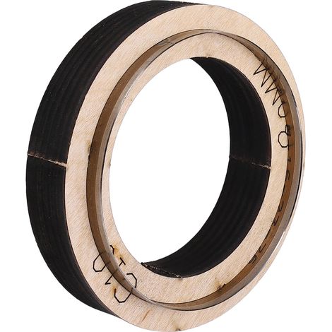 Matrice de Découpe en Cuir pour Artisanat - Plateau en Bois pour Création de Bijoux, Cartes et Décorations - Accessoire Scrapbooking DIY (1/5)