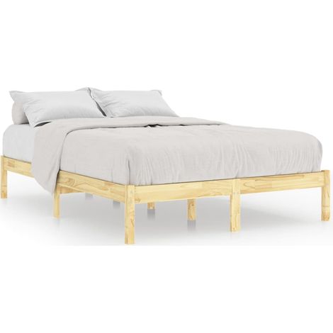 Maison Exclusive - Massivholzbett 120x190 cm