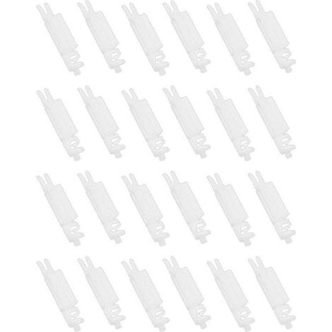 Geeignet für 24-teilige Packungen der Befestigungselemente 8120AL und 8120AF für Windschutzscheibenverkleidungen von Kraftfahrzeugen. (1/4)