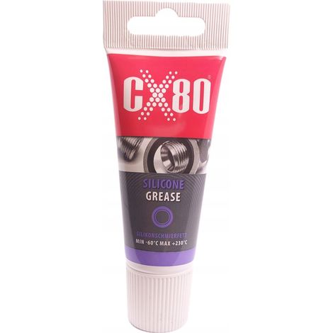 Grasa de silicona CX80 40 g incolora -60 °C a +230 °C (1/5)
