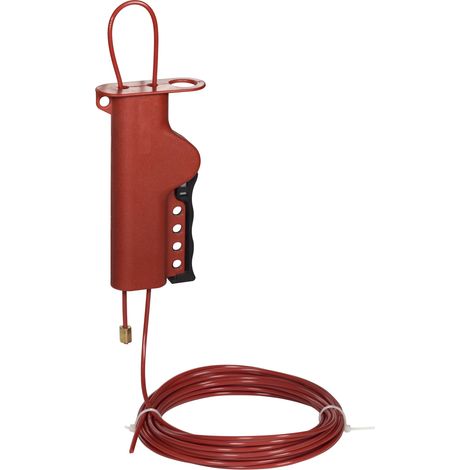 Câble de consignation de sécurité ajustable en plastique Ø 3,2 mm 2,5 m - THIRARD (1/2)