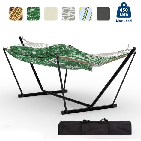 Hamac double avec support robuste – Capacité 450 kg (1/5)