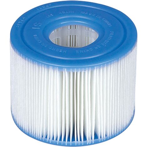 CARTUCCE FILTRO PER POMPE PISCINA confezione 2 pezzi - Ø 10,8 x h.7,2 cm  - INTEX
