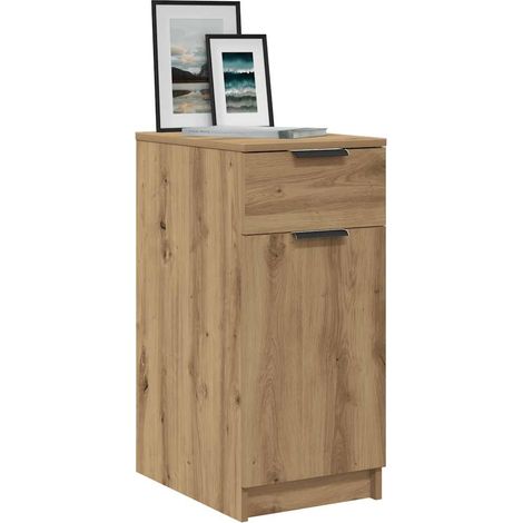 Büroschrank Artisan-Eiche 33x50x75 cm Holzwerkstoff