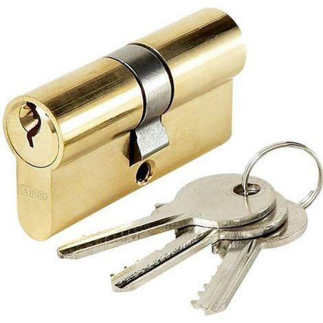 Cylindre de securite de porte E5 35x35 mm 3 cles ABUS