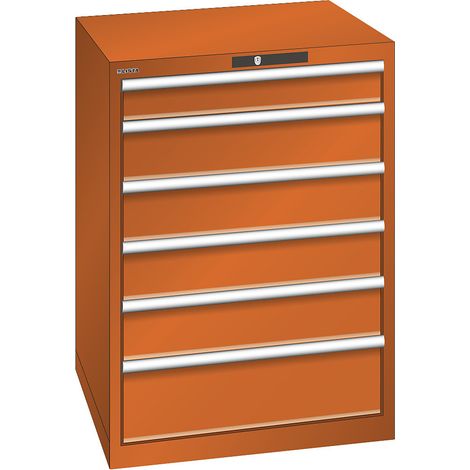 LISTA, Armoire à tiroirs antistatique, l x p x h 717 x 725 x (1/5)
