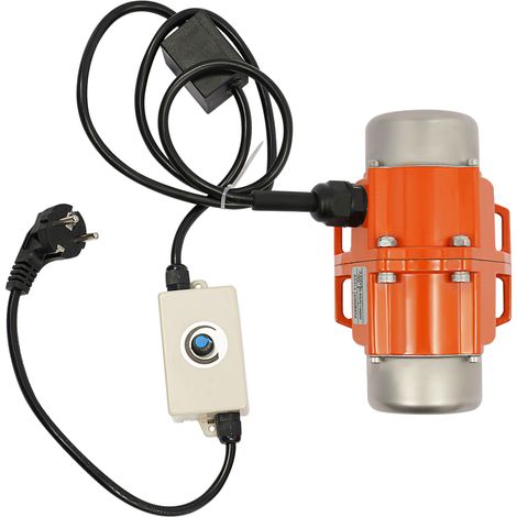 100 W Moteur électrique de vibration force de vibration réglable, 38 kg Moteurs vibrants avec prises EU et transmissions pour table vibrante, écran vibrant, machine de criblage de sable (1/5)