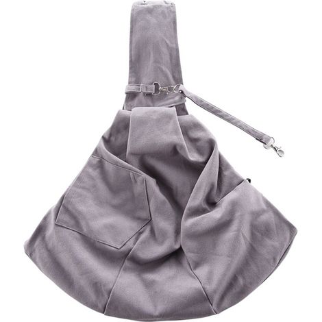 1 sac à dos pour animaux de compagnie, bandoulière réglable, mains libres, convient aux chats et chiens jusqu'à 6 kg (1/5)
