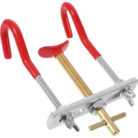 Loquet Porte Coulissante en Alliage de Zinc Blanc, Serrure Facile à Installer Fonction Poignée, pour Salles Nécessitant Intimité et Salles de Bain (1/5)