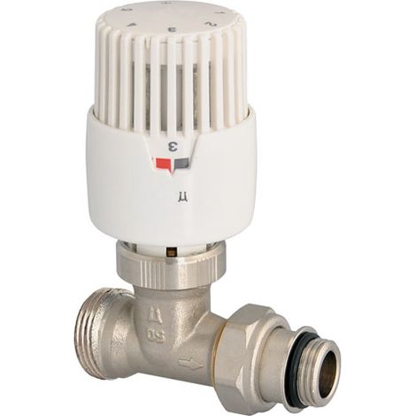 Tête thermostatique VT 0,56 + Corps thermostatique droit Mâle 3/4 EK et Femelle 1/2" (15/21) - Somatherm
