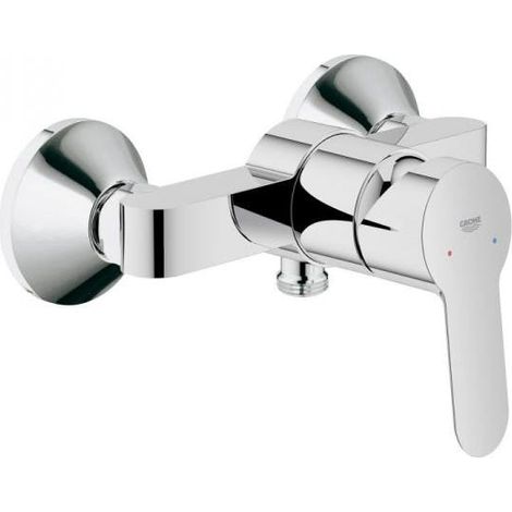 Miscelatore Doccia Grohe BauEdge Monocomando a muro 23333000 Cromo