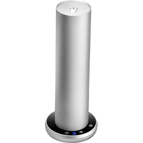 Diffuseur d'huiles essentielles sans eau 120 ml, machine aromatique intelligente Bluetooth pour maison, spa, yoga, bureau et hôtel, couvre 1000 pieds carrés, sur pied (1/5)