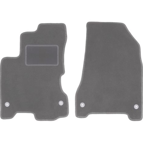 Alfombrillas delanteras para Renault Koleos I SUV (2007-2016) grafito (1/5)