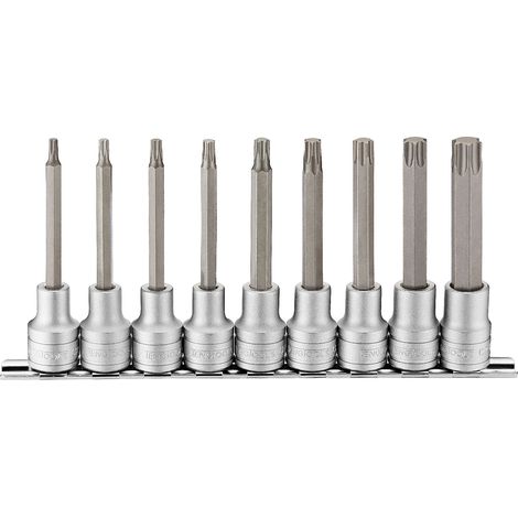 Jeu de douilles sur rail 1/2 RIBE 04-13 9 PCS Teng Tools M1209