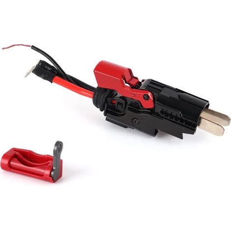 Bouton D Alimentation - Pour Aspirateur Dyson V10 SV12 - Métal - Compatible Motorhead Fluffy Absolute Animal - 2 Pièces (1/5)