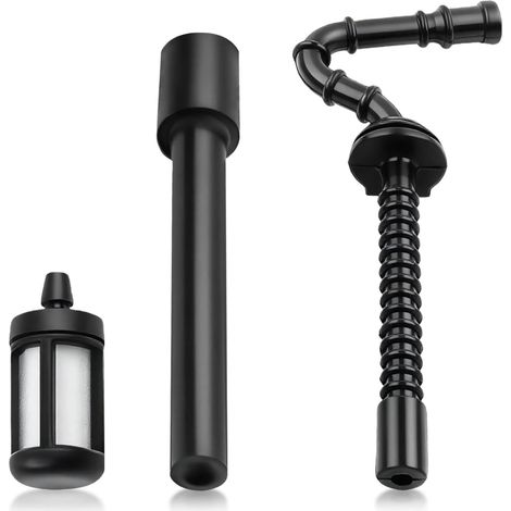 Kraftstoffschlauch- und Filterset für STIHL MS250/MS230/MS210/026, komplettes Kraftstoff- und Filterset mit Impulsschlauch, langlebiges und einfach zu ersetzendes Zubehör für STIHL Kettensägen (1/5)