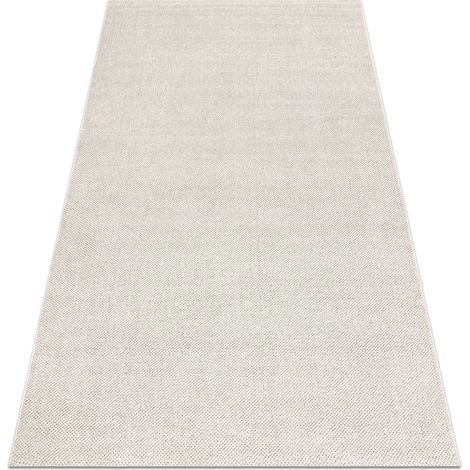 Carpet CASABLANCA LOOM cream, loop, soft indoor & outdoor beige 200x200 cm