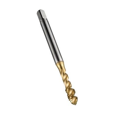 Maschinengewindebohrer ISO 529C E002TIN M3x0.5mm HSS-E-PM TiN 2,5XD 6H (1/3)